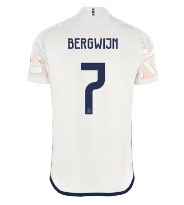 Maillot de foot Ajax Steven Bergwijn #7 Extérieur 2023-24 Manches Courte